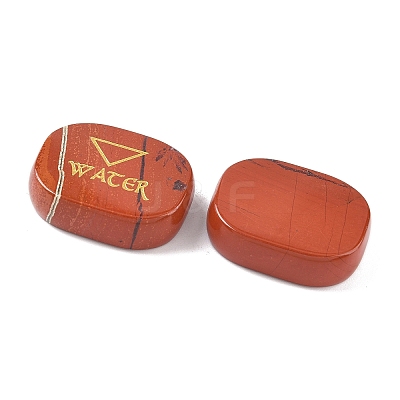 4Pcs 4 Styles Natural Red Jasper Display Decorations G-F786-02D-03-1