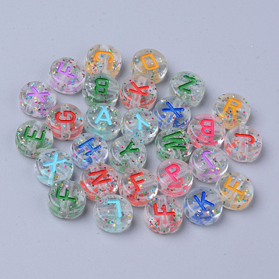 Transparent Clear Acrylic Beads TACR-S150-04C-M-1
