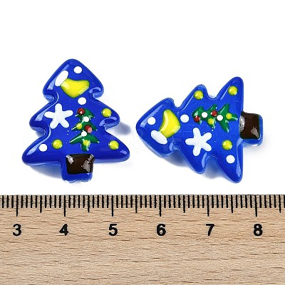 Christmas Theme Handmade Lampwork Beads LAMP-I027-07I-1