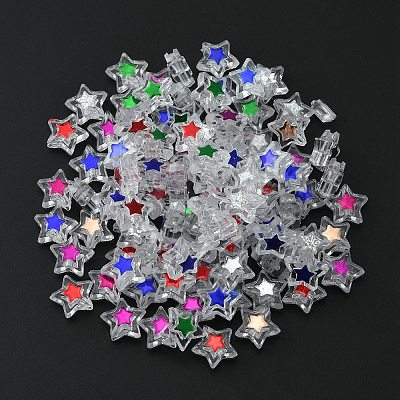 Transparent Acrylic Beads MACR-CJC0001-09B-1