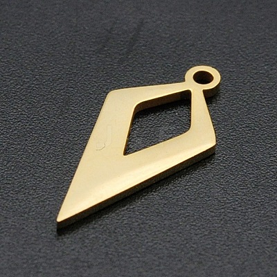 201 Stainless Steel Open Back Bezel Pendants STAS-R111-LA173-10-1