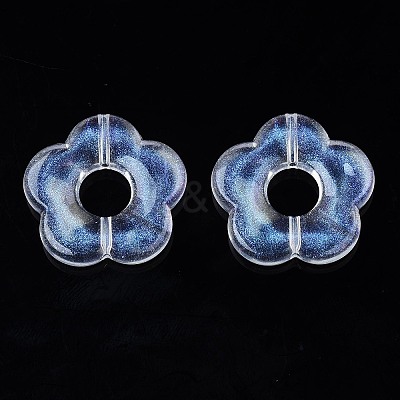 Transparent Acrylic Beads X-OACR-N008-069B-01-1