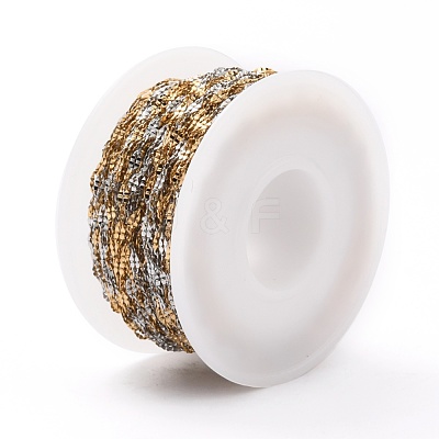 Two-Tone 304 Stainless Steel Dapped Chains CHS-B001-02-1