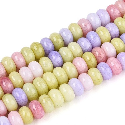 Glass Beads Strands GLAA-N059-5x8mm-37-1