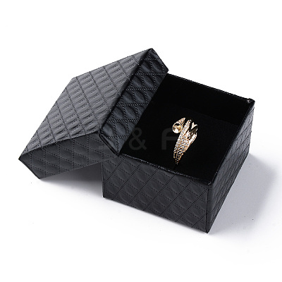 Square Cardboard Ring Boxes CBOX-S020-03-1