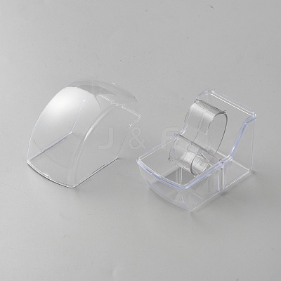Plastic Watches Display Boxes CON-WH0095-137B-1