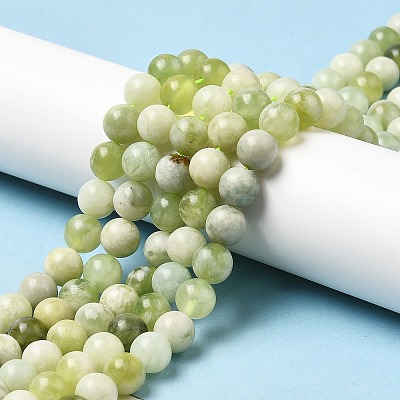 Natural New Jade Beads Strands X-G-K340-A01-01-1