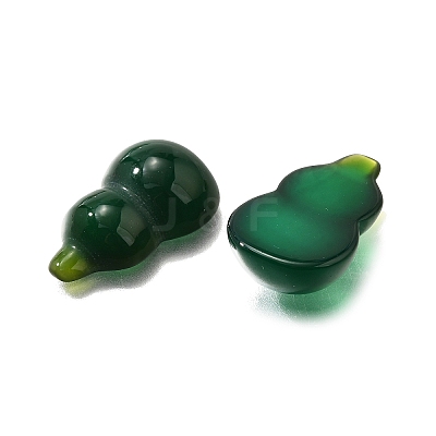 Natural Green Onyx Agate Cabochons G-Q018-01C-1