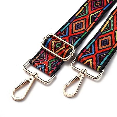 Adjustable Nylon Bag Chains Strap AJEW-P059-07-1