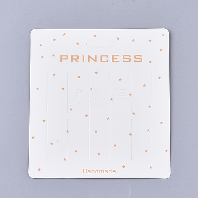 Cardboard Hair Clip Display Cards CDIS-S028-06-1