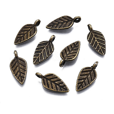 Tibetan Style Alloy Pendants TIBEB-P002-01AB-NF-1