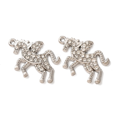 Alloy Rhinestone Pendants RB-CBAA987-03P-1