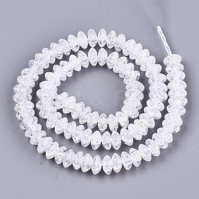 Crackle Glass Beads GLAA-S192-004J-1
