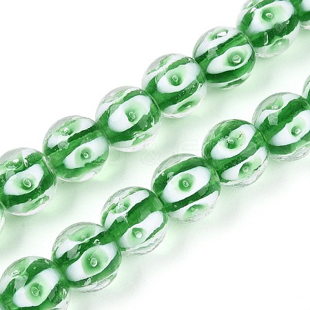 Handmade Lampwork Beads Strands LAMP-N028-20D-1