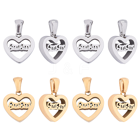 Unicraftale Mother's Day 304 Stainless Steel Charms STAS-UN0019-60-1