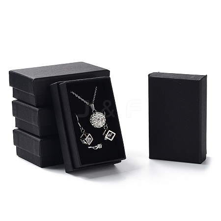 Cardboard Paper Jewelry Set Boxes CBOX-G015-04-1