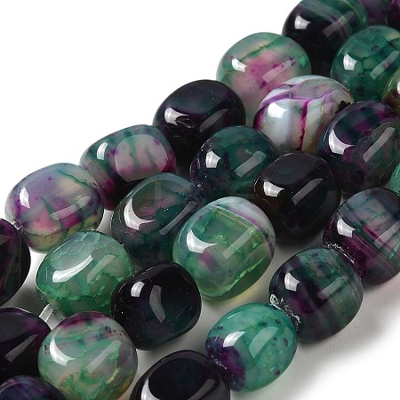 Natural Agate Beads Strands G-H295-A01-13-1