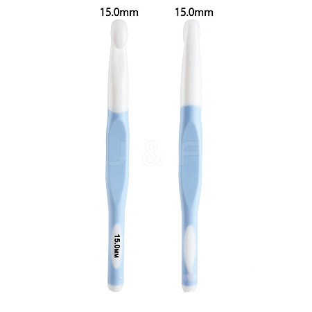 ABS Plastic Crochet Hooks Needles SENE-PW0003-095D-1