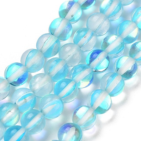 Transparent Glass Beads GLAA-B022-6mm-05-1