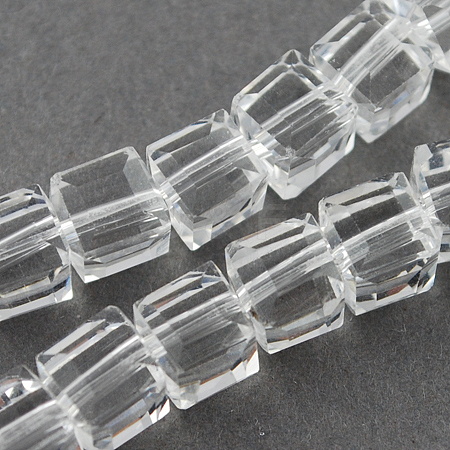 Glass Bead Strands X-GLAA-R041-6x6mm-24-1