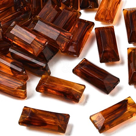 Transparent Acrylic Beads MACR-K359-45F-1