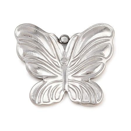 304 Stainless Steel Pendants STAS-E523-01B-P-1