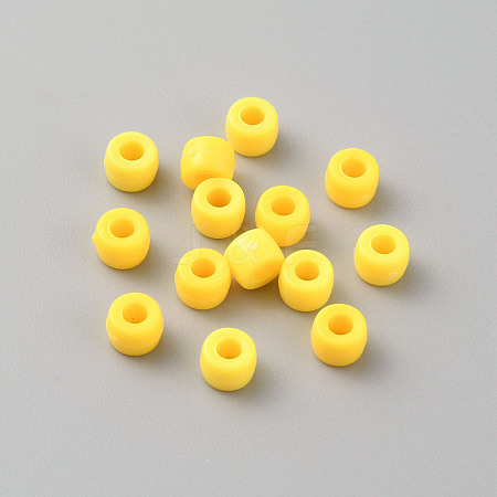 Opaque Plastic Beads KY-WH0046-60C-1