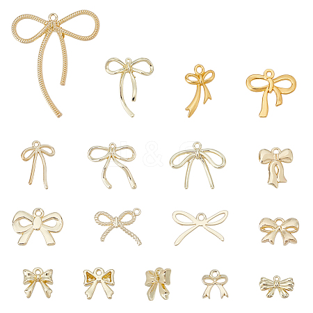60Pcs 15 Styles Alloy Pendants FIND-UN0007-16-1