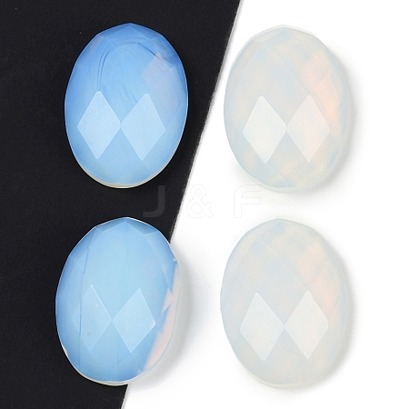 Synthetic Opalite Cabochons G-G760-A21-1