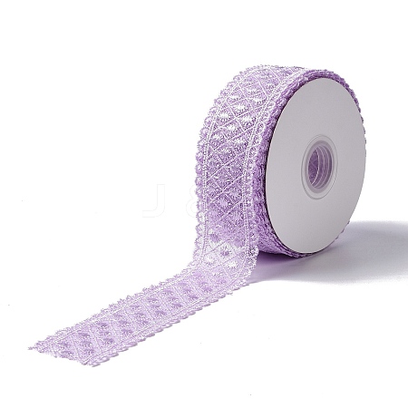 10 Yards Polyester Lace Trim Ribbon OCOR-C004-06H-1