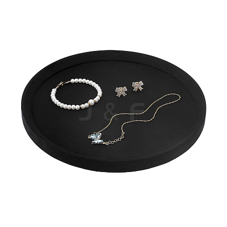 Velvet Jewelry Display Trays for Earrings Rings Bracelets Necklaces ODIS-WH0079-106B-1