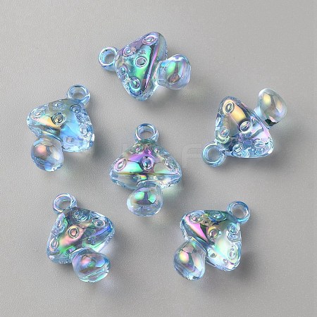 Transparent Acrylic Pendants TACR-TAC0009-07A-1