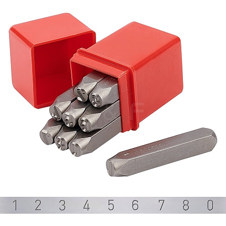 Iron Seal Stamps Set AJEW-PH0002-04-1