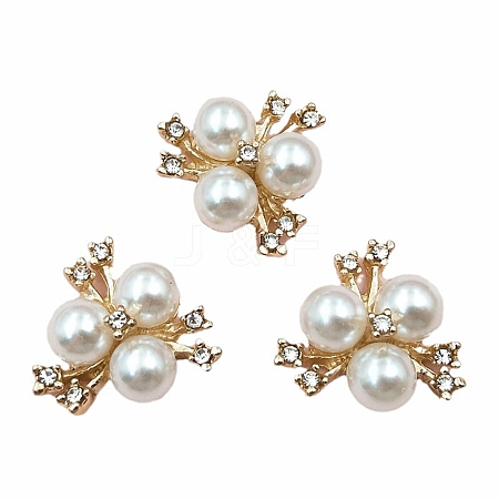 Alloy Rhinestones Cabochons FIND-WH0423-76-1