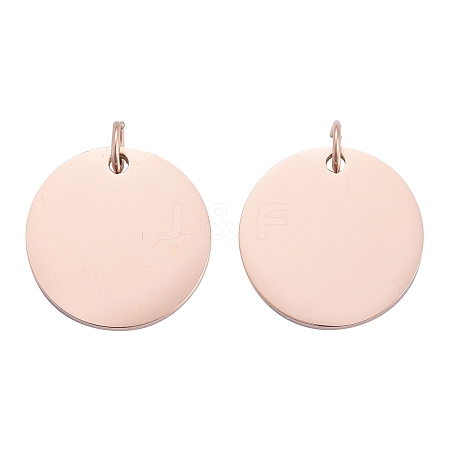 Ion Plating(IP) 304 Stainless Steel Pendants STAS-I311-32G-RG-1