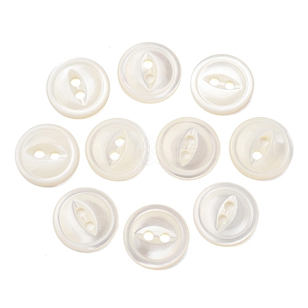 Cat Eye Style Natural Shell Buttons SH-CBAA69B-01F-1