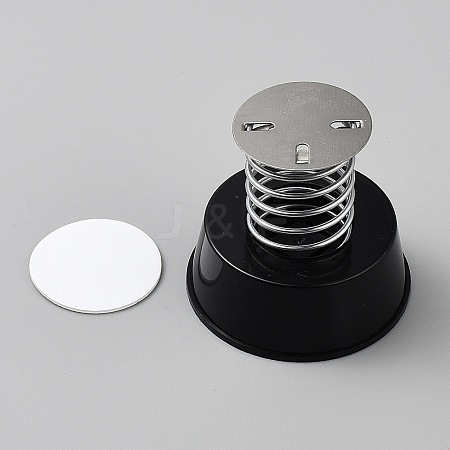 Iron Shake Head Doll Spring Stand FIND-WH0519-08B-1