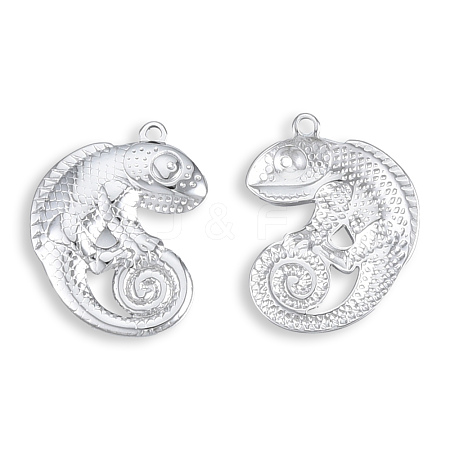 201 Stainless Steel Pendants STAS-N098-119P-1