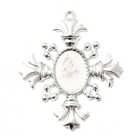 Alloy Cabochon Settings X-PW-WGAB9EB-12-1