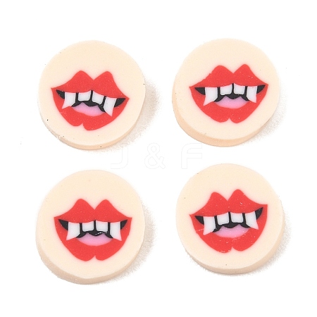 Handmade Polymer Clay Cabochons CLAY-A007-09B-1