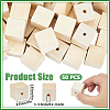 Wood Beads WOOD-WH0052-007-2