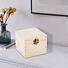 9 Sections Wooden Box Storage WOOD-WH0103-41-7