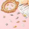 16Sets 16 Styles 304 Stainless Steel Box Clasps STAS-YW0003-04-5
