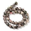 Natural Rhodonite Beads Strands G-P524-A01-04-3