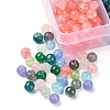 840Pcs 12 Colors Baking Painted Crackle Glass Bead Strands DGLA-YW0001-10-2