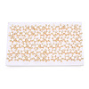 Flower Brass Natural Pearl Stud Earrings PEAR-N020-05X-2