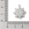 Anti-Tarnish 304 Stainless Steel Pendants X-STAS-Z092-01AS-02-3