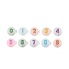 Luminous Transparent Acrylic Beads TACR-Q013-06B-3