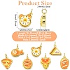 7Pcs 7 Styles Brass Pendants KK-CJ0005-63-2