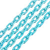 Acrylic Opaque Cable Chains PACR-N009-002C-1